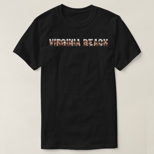バージニアビーチスノー Tシャツ (デザイン正面)