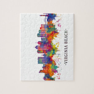 バージニアビーチバージニアスカイライン ジグソーパズル