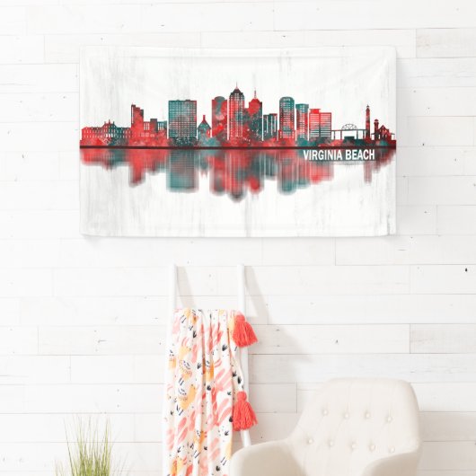 バージニアビーチバージニアスカイライン 横断幕 (インサイチュ)