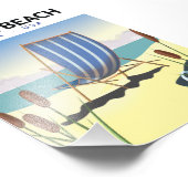 バージニアビーチバージニアUSA旅行ポスター フォトプリント            (角)