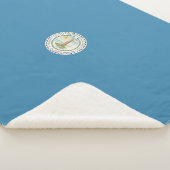 バージニアビーチ州旗(バージニア州,米国) シェルパブランケット (3/4)