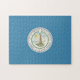 バージニアビーチ州旗（バージニア州，米国） ジグソーパズル