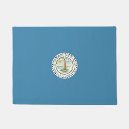 バージニアビーチ州旗（バージニア州，米国） ドアマット