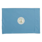 バージニアビーチ州旗（バージニア州，米国） 枕カバー (正面右)