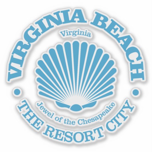 バージニアビーチ（シーセル） シール (正面)