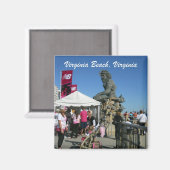 バージニアビーチ、バージニア マグネット (正面/裏面)