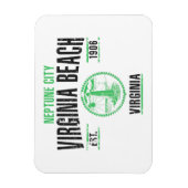 バージニアビーチ マグネット (縦)