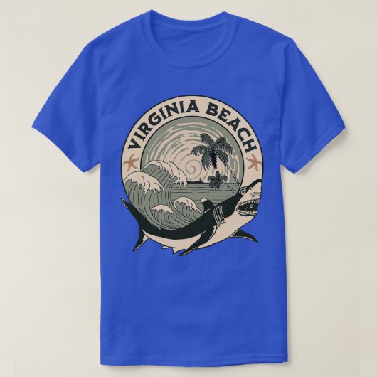 バージニアビーチ Tシャツ (デザイン正面)