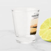 バージニアビーチ, VA でのブライズウィークエンド用ショットグラス ショットグラス (左)