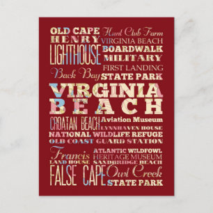 バージニアビーチ(Virginia Beach)の有名な場所 ポストカード