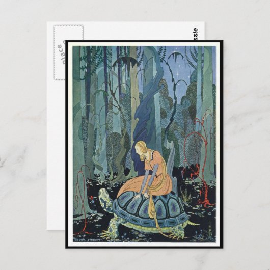 バージニアフランススターレットフランスのフェアリーテイルズ ポストカード (正面/裏面)