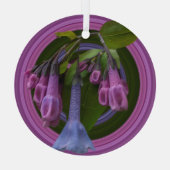 バージニアブルーベルズガラスサークルオーナメント ガラスオーナメント (裏面)