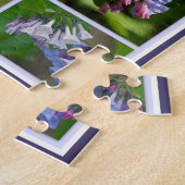 バージニアブルーベルズワイルドフラワー ジグソーパズル (側面)