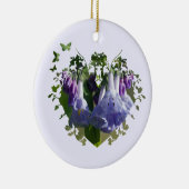 バージニアブルーベルズワイルドフラワー セラミックオーナメント (右)