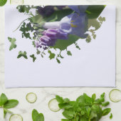 バージニアブルーベルワイルドフラワーズ キッチンタオル (折り畳み)