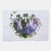 バージニアブルーベルワイルドフラワーズ キッチンタオル (横)