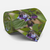 バージニアブルーベルワイルドフラワーズ ネクタイ (ロール)
