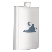 バージニアマウンテンサイクリング フラスク (右)