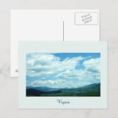 バージニアマウンテンビューポストカード ポストカード (正面/裏面)