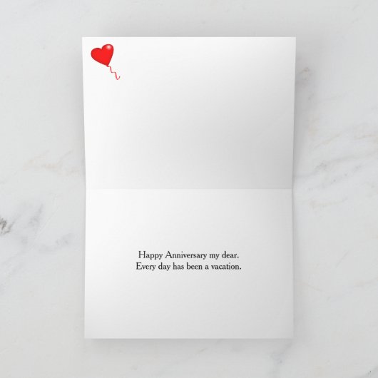 バージニアマップ州シール写真文字記念日 カード (内部)