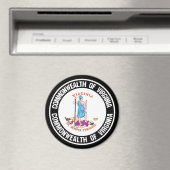 バージニアラウンドエンブレム マグネット (インサイチュ (食洗機))