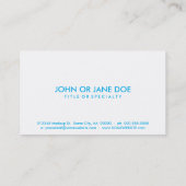 バージニアレインボー 名刺 (裏面)