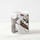 バージニアンオポッサムディデルフィスバージニアイラストレーション コーヒーマグカップ (中央)