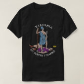 バージニアヴィンテージシックセンパー・ティラニス Tシャツ (デザイン正面)