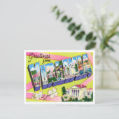 バージニアヴィンテージ大文字葉書 ポストカード (スタンド正面)