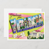 バージニアヴィンテージ大文字葉書 ポストカード (正面/裏面)