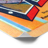 バージニアヴィンテージ旅行からの挨拶 ポスター (角)