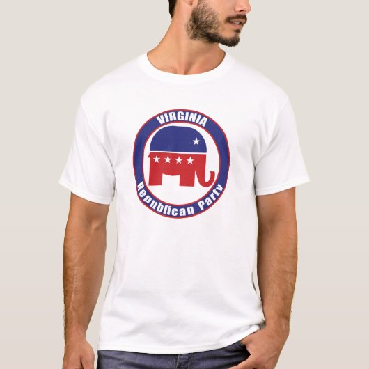 バージニア共和党 Tシャツ (正面)
