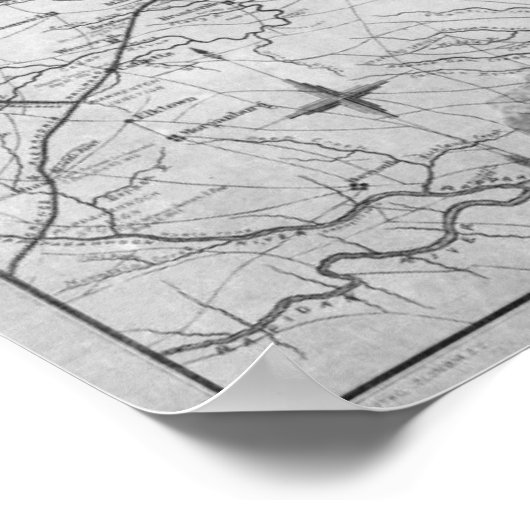 バージニア南北戦争 ポスター (角)