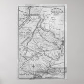 バージニア南北戦争 ポスター (正面)