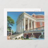 バージニア大学ロタンダ ポストカード (正面/裏面)
