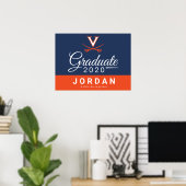 バージニア大学2020年卒業 ポスター (ホームオフィス)