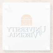 バージニア大学 ガラスコースター (裏面)