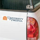 バージニア大学 バンパーステッカー (トラック上)
