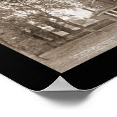 バージニア大学Lawn University of Virginia写真1911 ポスター (角)