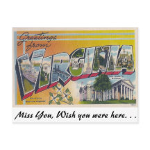 バージニア州からの挨拶