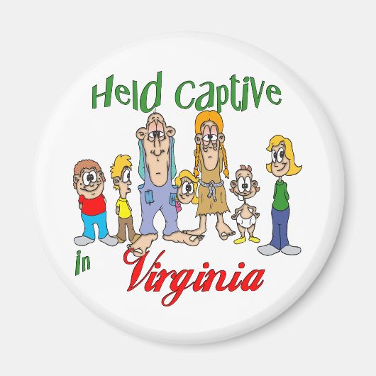 バージニア州に監禁 マグネット (正面)