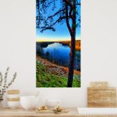 バージニア州のフィルポット湖 ポスター (キッチン)