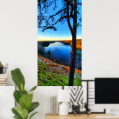 バージニア州のフィルポット湖 ポスター (ホームオフィス)