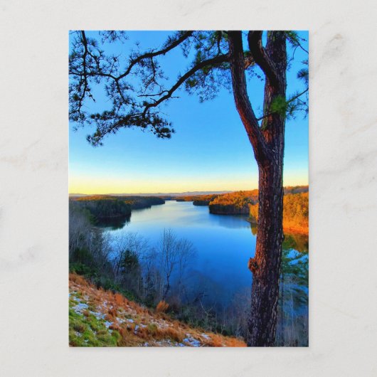 バージニア州のフィルポット湖 ポストカード (正面)
