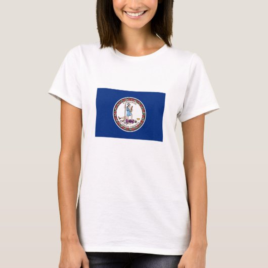 バージニア州の旗 Tシャツ (正面)