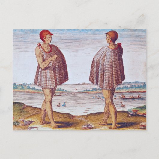 バージニア州のSecoton出身の聖職者 ポストカード (正面)