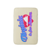 バージニア州は恋人のための バスマット (正面縦)