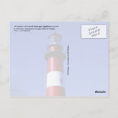 バージニア州アサーテハライトハウス ポストカード (裏面)