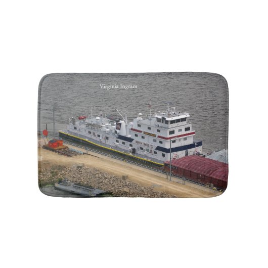 バージニア州イングラム浴場 バスマット (正面)