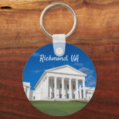 バージニア州キャピトル建物 キーホルダー (正面)